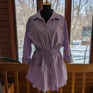 Pistola Lilac Shirt Dress